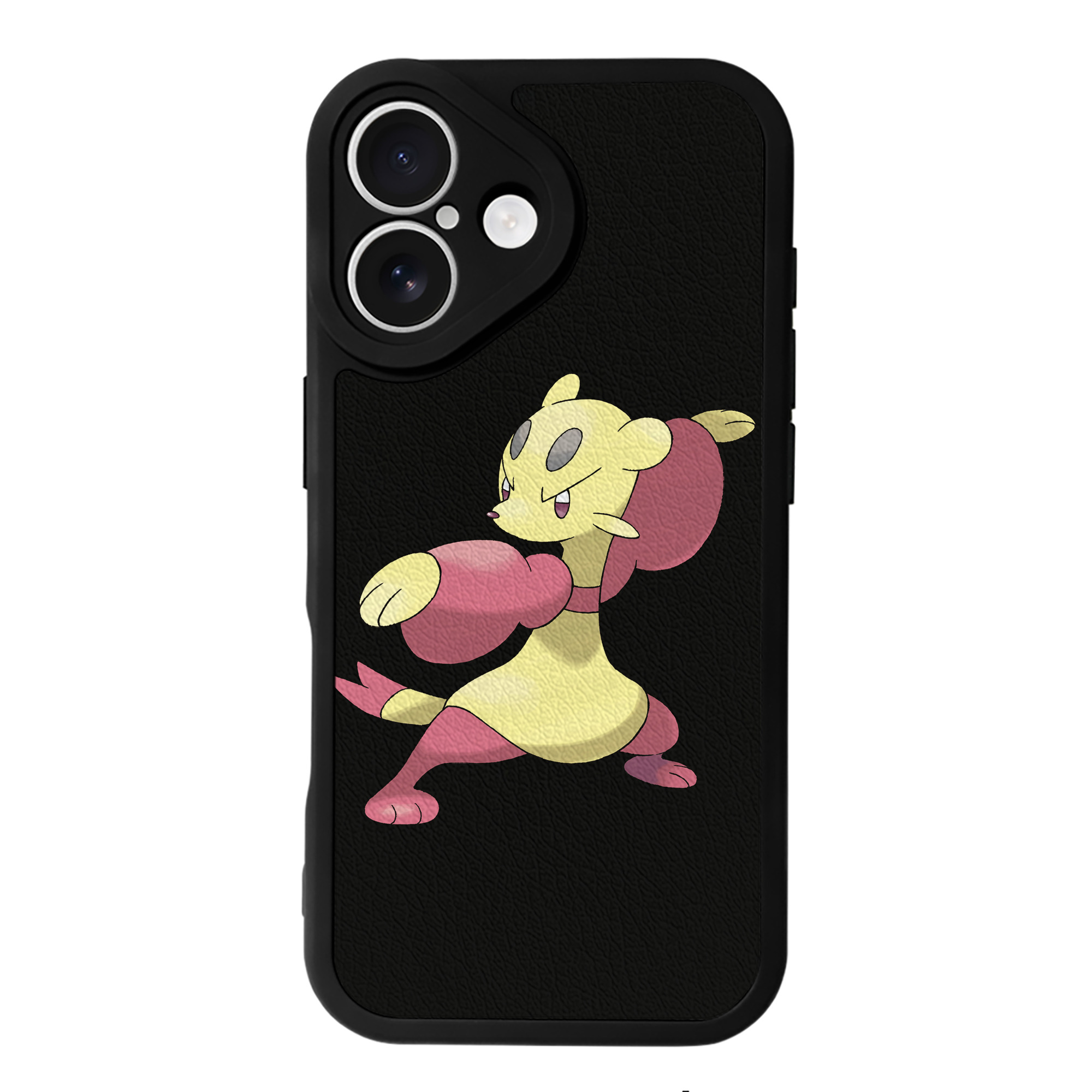 （画像用） ポケットモンスター Pokémon 【iPhone 16シリーズ対応】シリコンスマホケース（レザー調） 材質：シリコン